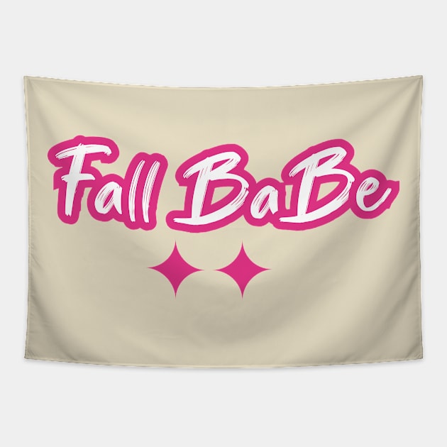 Fall babe Tapestry by Duodesign