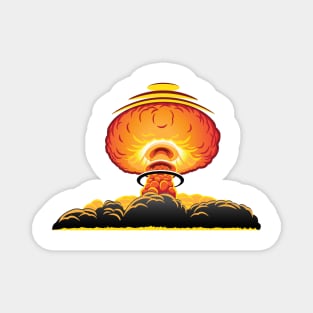 Mushroom Cloud Magnet