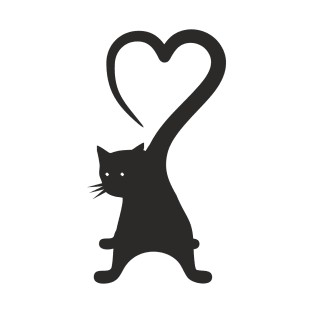 Cat expresses its love T-Shirt