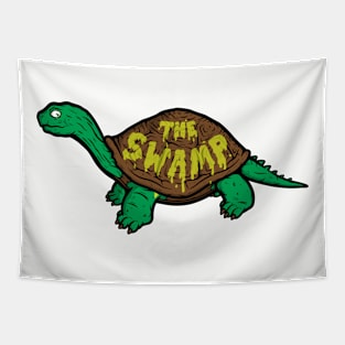 SWAMP TURTLE LOGO Tapestry