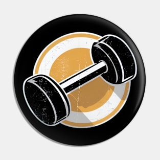 a dumbell Pin