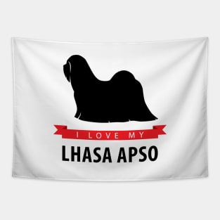 I Love My Lhasa Apso Tapestry