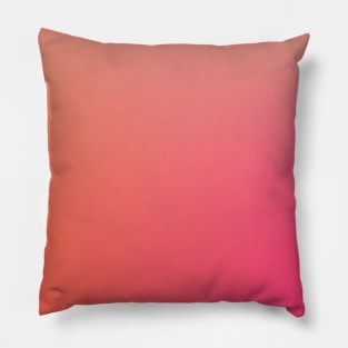 pink yellow gradient Pillow