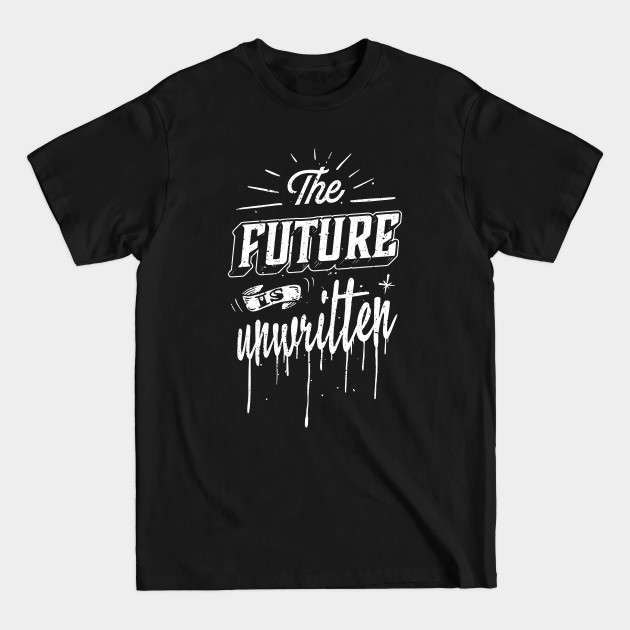 Discover The Future is unwritten - Joe Strummer - T-Shirt