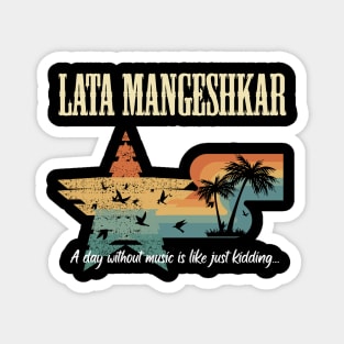 LATA MANGESHKAR BAND Magnet