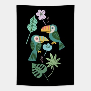 Toucan Jungle Tapestry