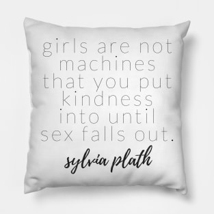 SYLVIA PLATH Pillow