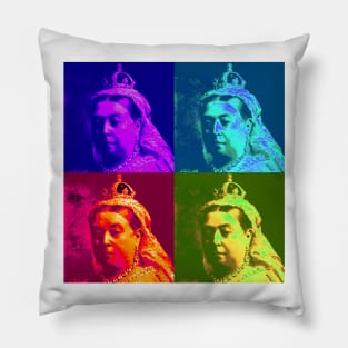 Pop Art - Queen Victoria Pillow