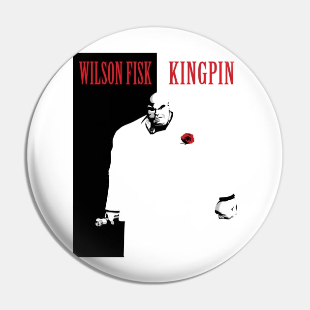 Kingpin Pin by amodesigns