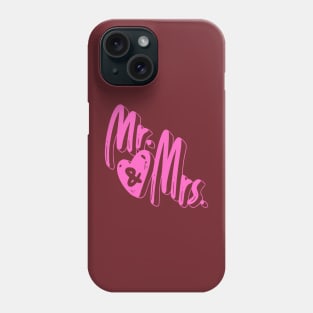 mr and mrs Phone Case