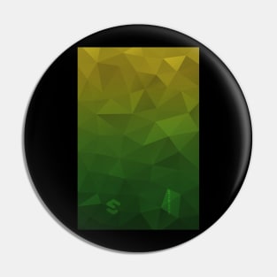 Abstract Triangular Design (Yellow - Green)(Cases+) Pin