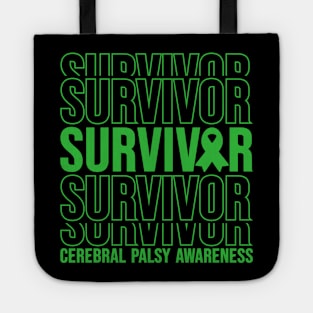 Cerebral Palsy Awareness Cerebral Palsy Survivor Tote