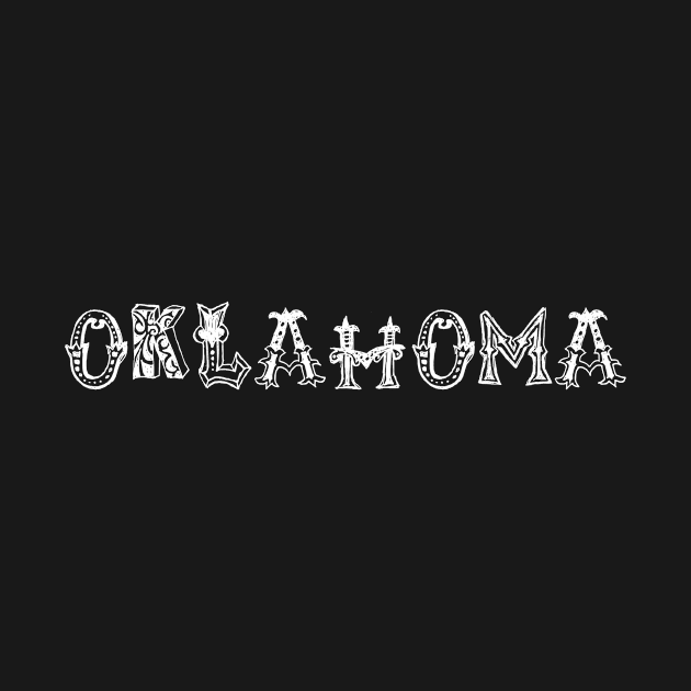 Oklahoma 50 States Names by swagmaven