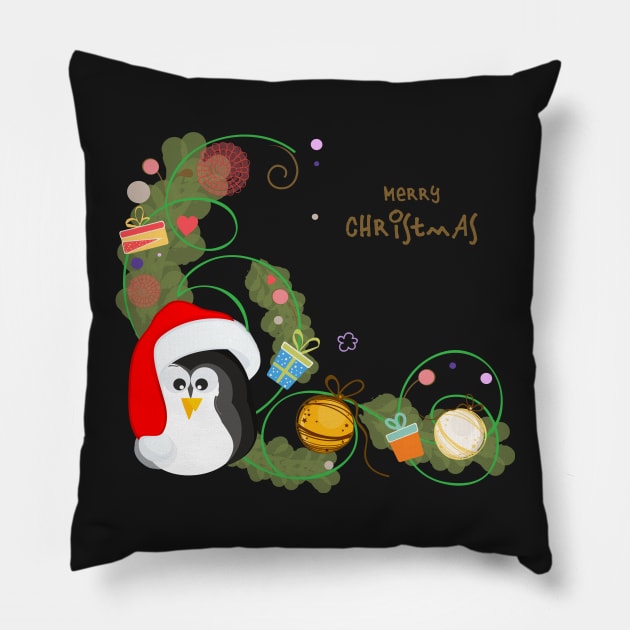 Chirstmas 3 Pillow by dangkhoa