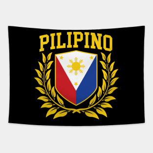 Pilipino Shield and Crest Tapestry