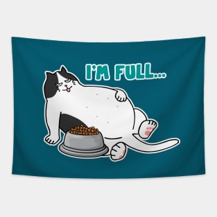 Fat cat Tapestry