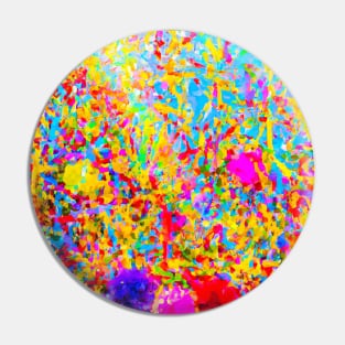 Abstract colors splashes and vibrant inspiring paint mixing and merging Pin