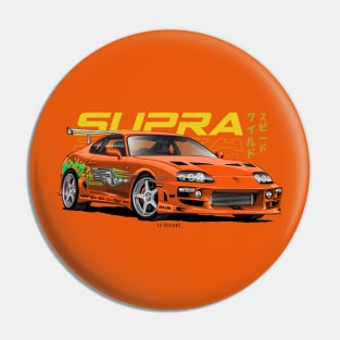 Supra Mk IV - Fast And Furious Pin