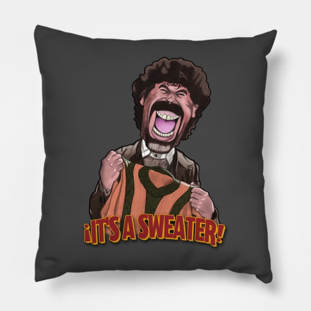 El Guapo Pillow by AndysocialIndustries