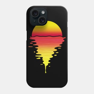 Cool 80s Sunset Phone Case