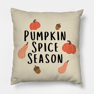 Pumpkin Spice Season Pillow