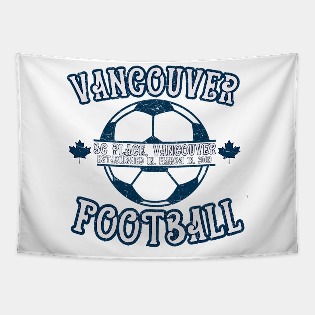 Vancouver Football Tapestry by HUNTINGisLIFE