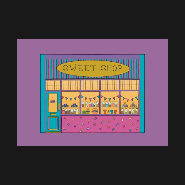Sweet Shop Illustration by Slepowronski