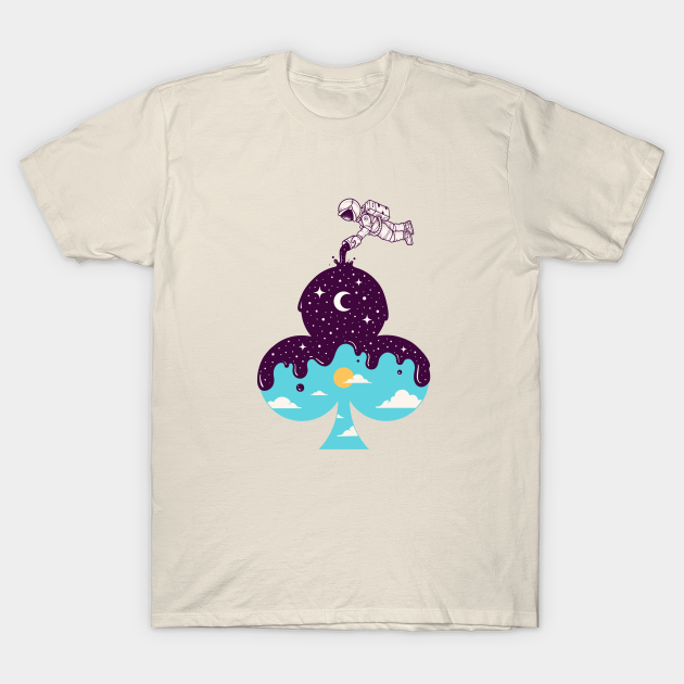 Here comes the Night - Space - T-Shirt