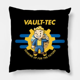 Gears Up - Shaping the Wasteland's Future Pillow