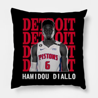 Detroit Pistons Hamidou Diallo 6 Pillow