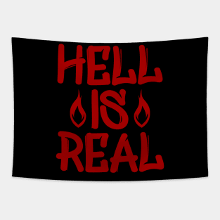 Hell Is Real Tapestry