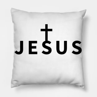 Cross Jesus Name | Christian Faith Pillow