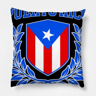 Puerto Rico Crest and Coat of Arms Pillow