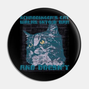 Schrodinger's Cat Science Math Pin