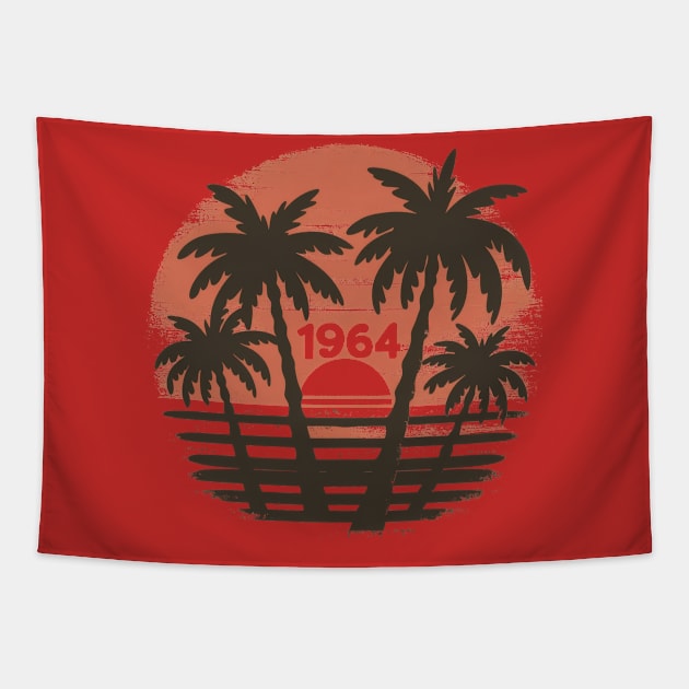 1964 Retro Tapestry by SimpliPrinter