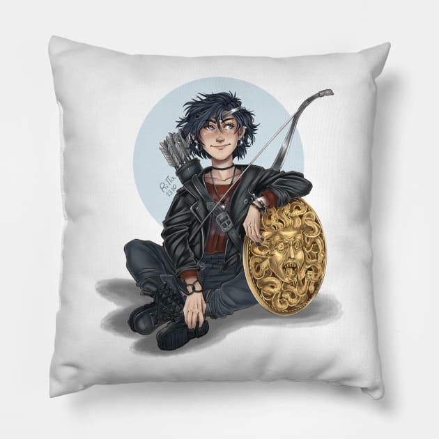 Thalia Grace Pillow by ritta1310