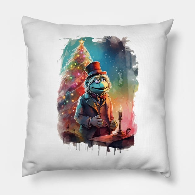 muppet christmas carol Pillow by HocheolRyu