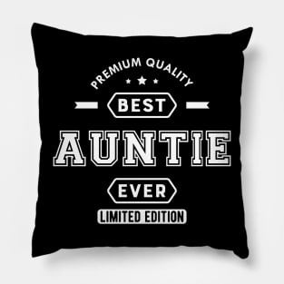 Auntie - Best auntie ever edition Pillow