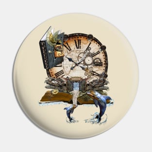 Steam-punk ocean library Pin