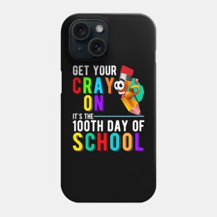 100th Day of school Teachers or Students Phone Case