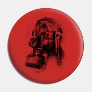 Chernobyl art poster Pin