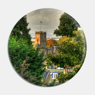 Town House through the trees Pin