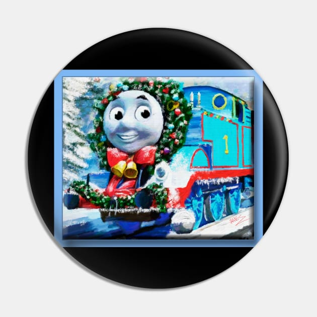 Christmas Thomas the tank engine Pin by jsart2020