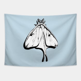 Luna Moth illustration Tapestry