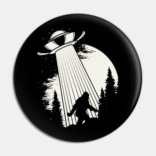 Bigfoot Ufo Abduction Pin