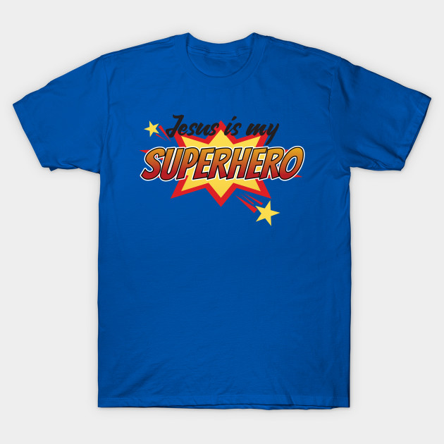 superhero shirt with jesus