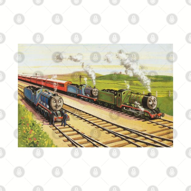 The Three Railway Engines: The Sad Story of Henry from The Railway Series by sleepyhenry