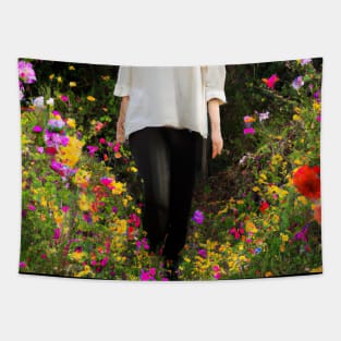 Flower TV Women Tapestry