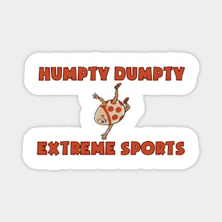 Humpty dumpty extreme sports vintage design Magnet