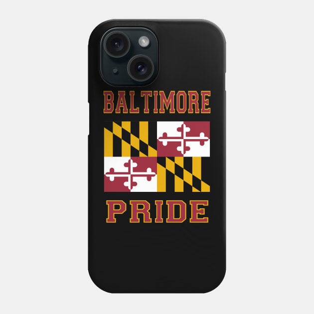 Baltimore Pride #4 Phone Case by RockettGraph1cs